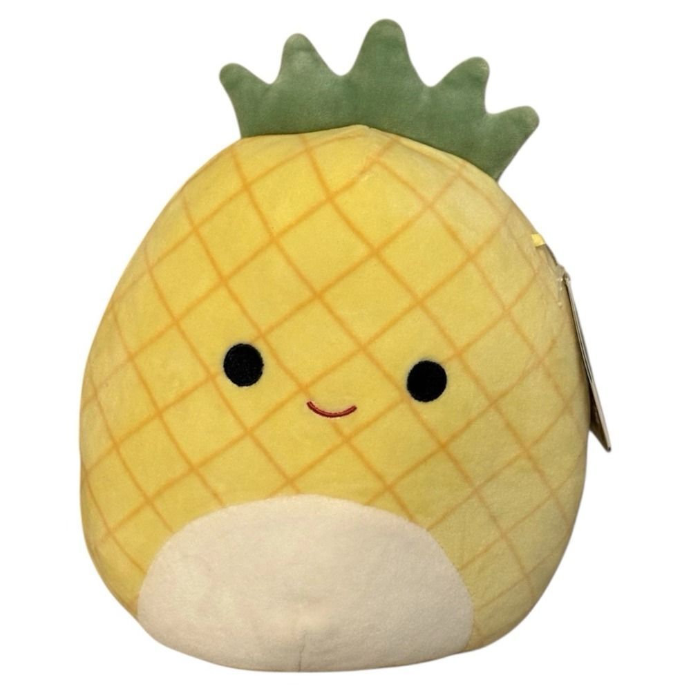 Squishmallows Maui Pineapple Fruit 8 inch Plush Toy - Yellow